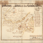 Lümanda mõisa plaan  (1695). Eesti Ajalooarhiiv EAA.308.2.41